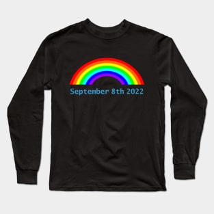 Queen Elizabeth Rainbow Long Sleeve T-Shirt